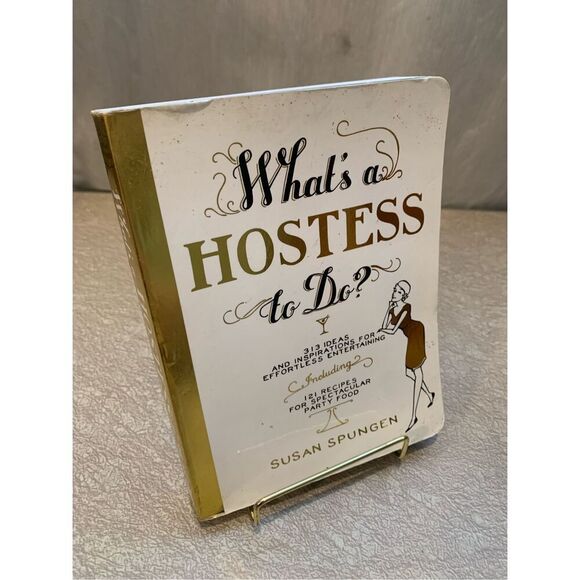 What's a Hostess to Do? Paperback Book -by Spungen, Susan EUC - Picture 1 of 7